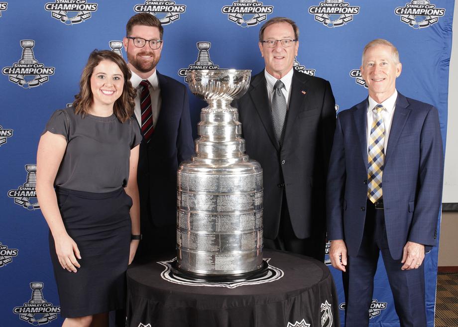 Keesling Financial Group with Stanley Cup
